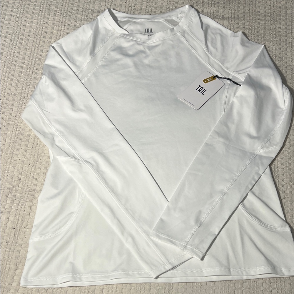 Tail White Long Sleeve Top